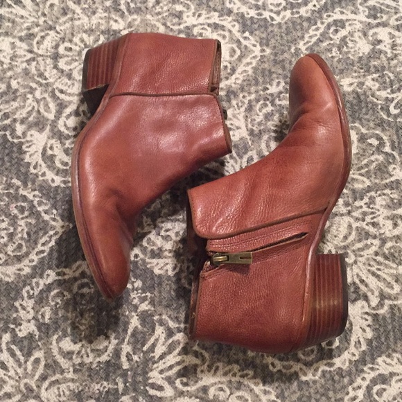 Sam Edelman Leather Booties - Picture 2 of 4